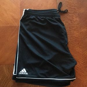 Woman’s Black adidas Soccer Shorts